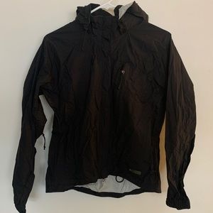 REI Women’s rain jacket with removable hood